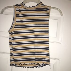 crop top knit sweater